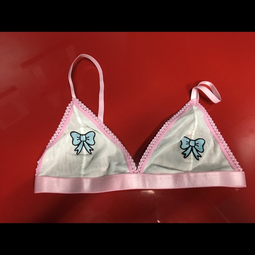 Lazy Oaf bow bra